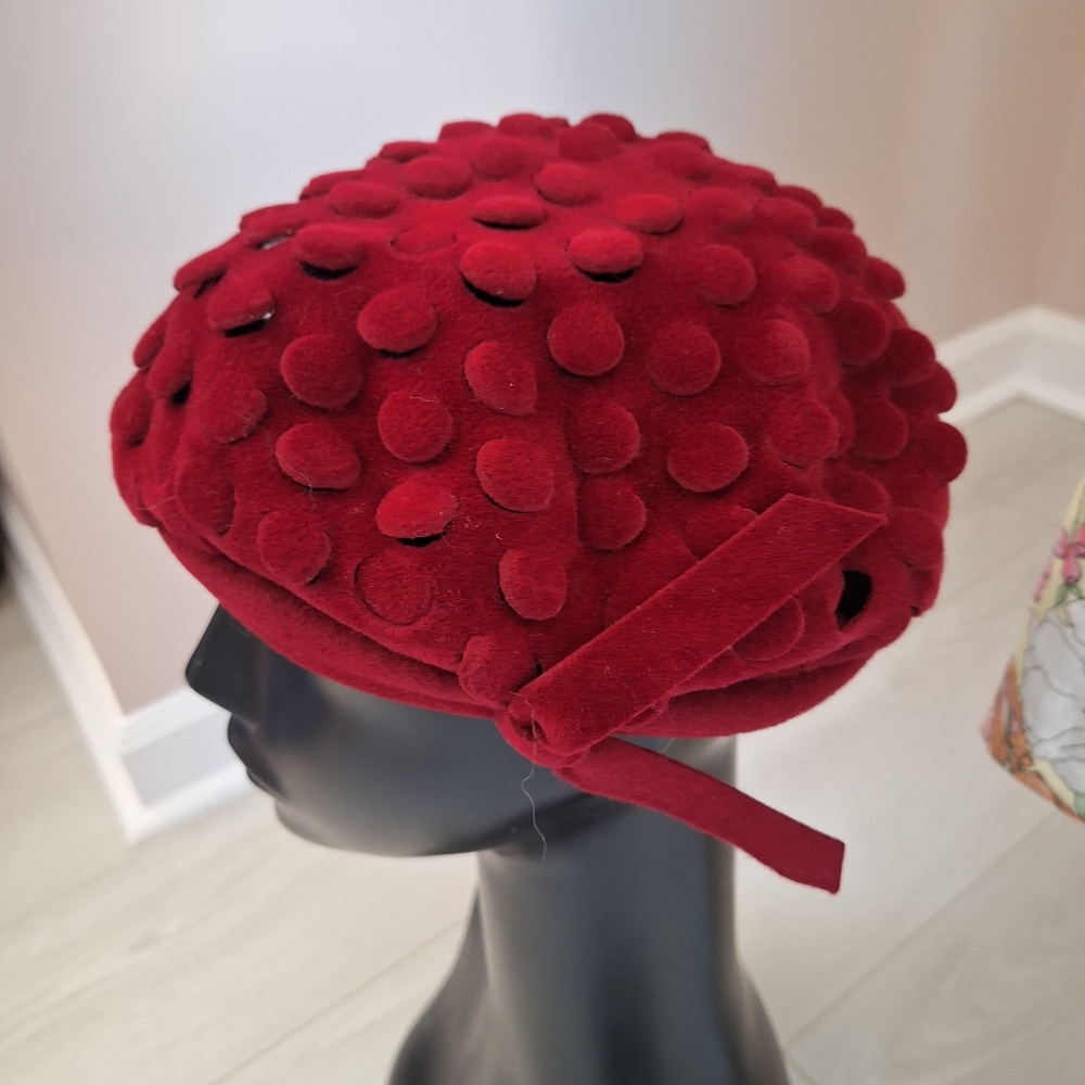 Vintage 50s Hats Lot Of 3 - Picture 8 of 16